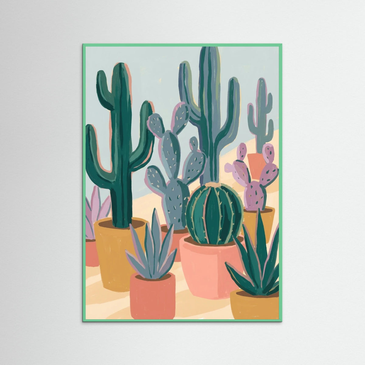 Mint Wood Tropical Serene