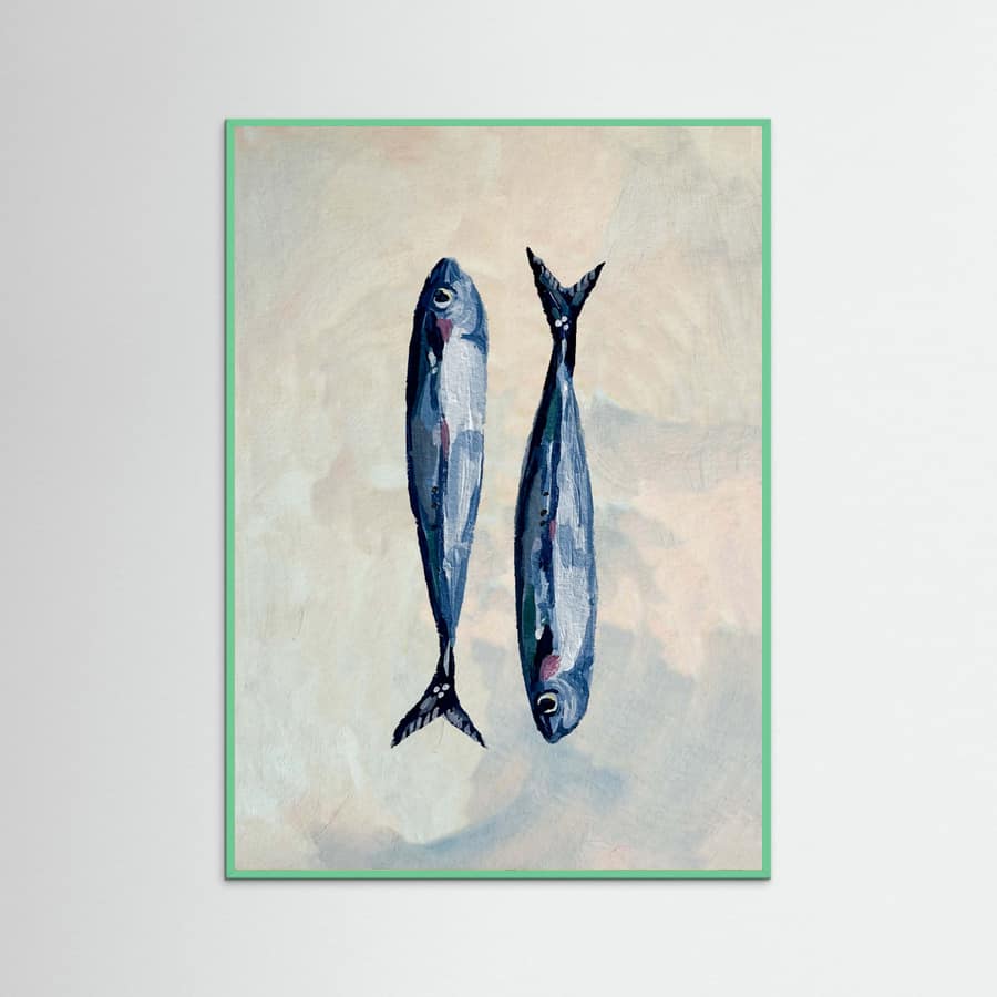 Two's A Catch Poster – plakat og kunsttryk