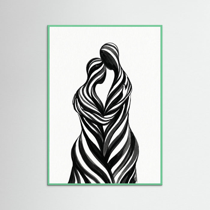 Mint Wood United Stripes