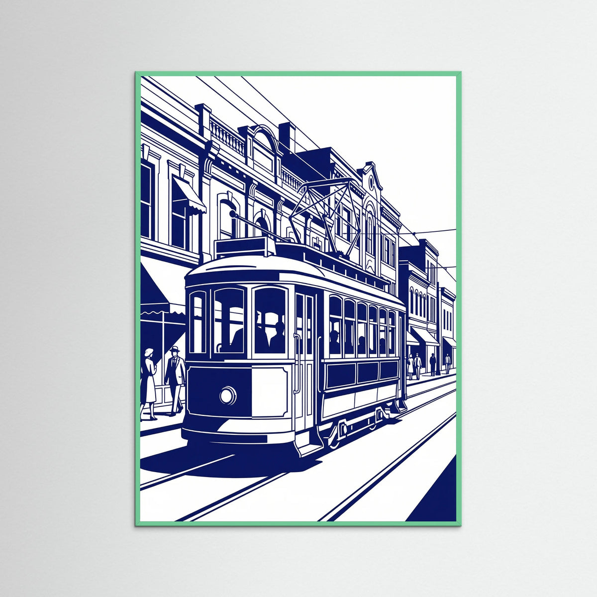 Mint Wood Urban Facade