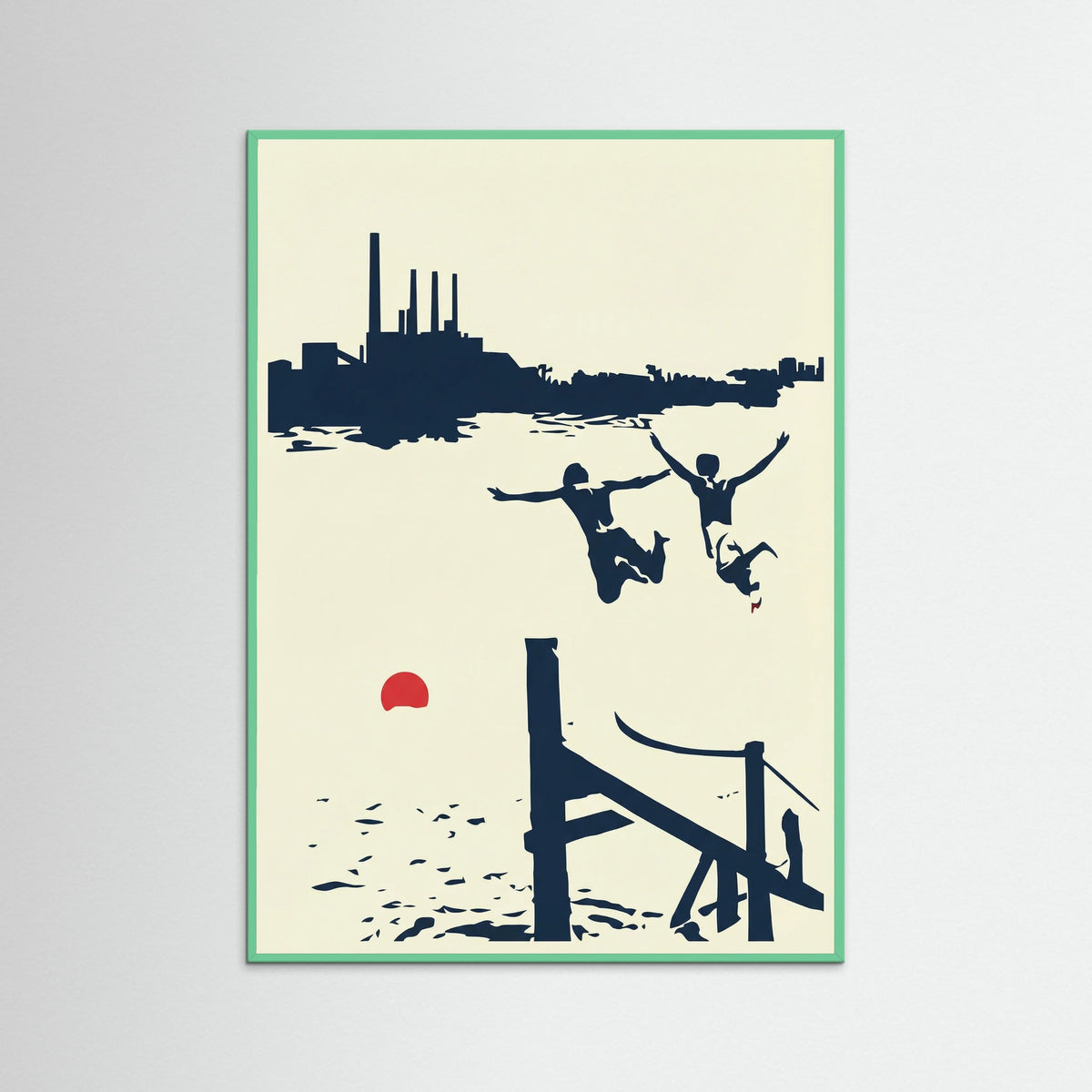 Mint Wood Urban Leap of Joy