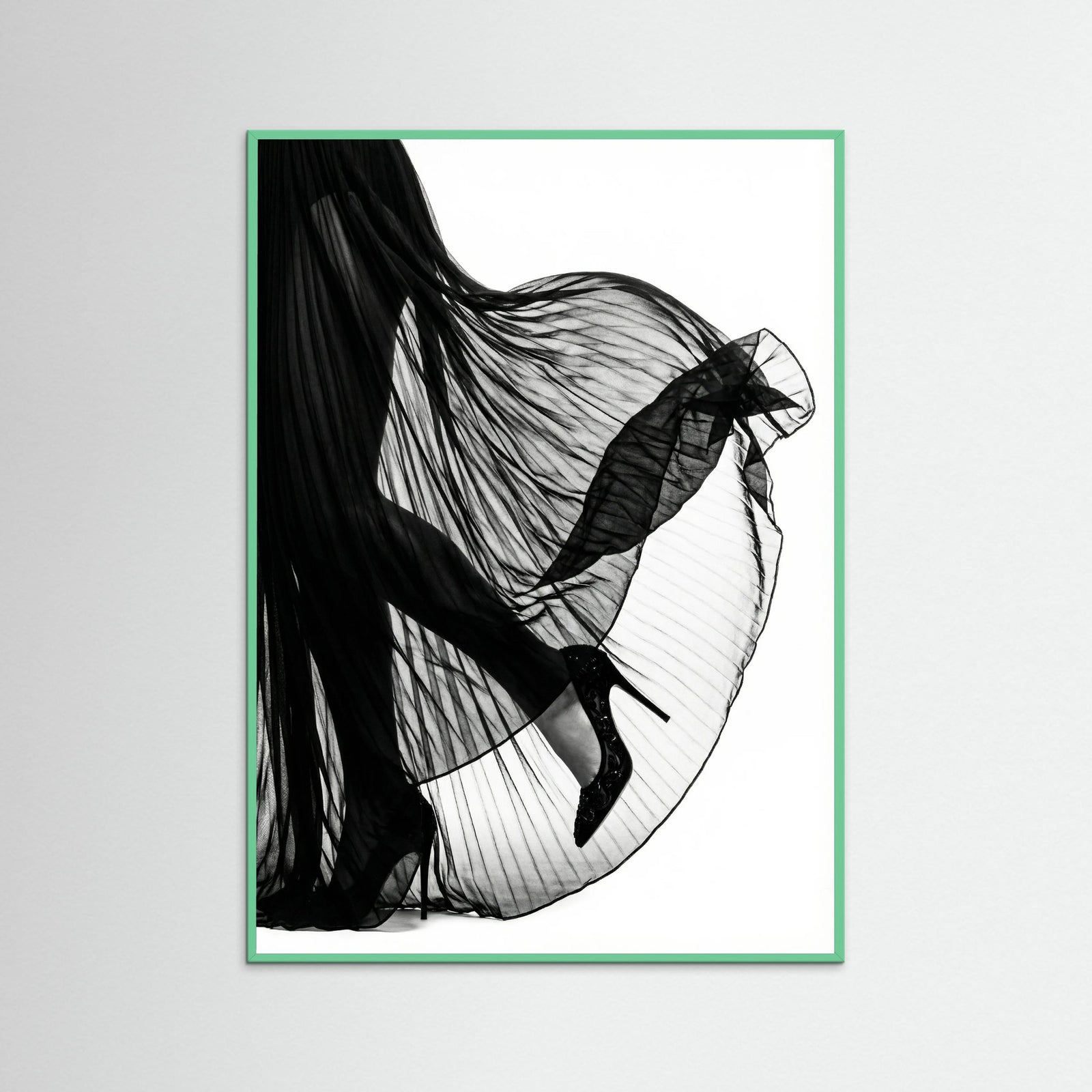 Mint Wood Veiled Elegance