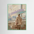 Mint Wood Veiled Gaze Portrait