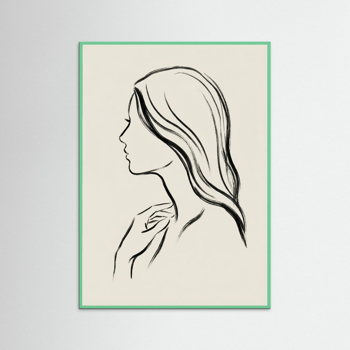 Mint Wood Veiled Grace