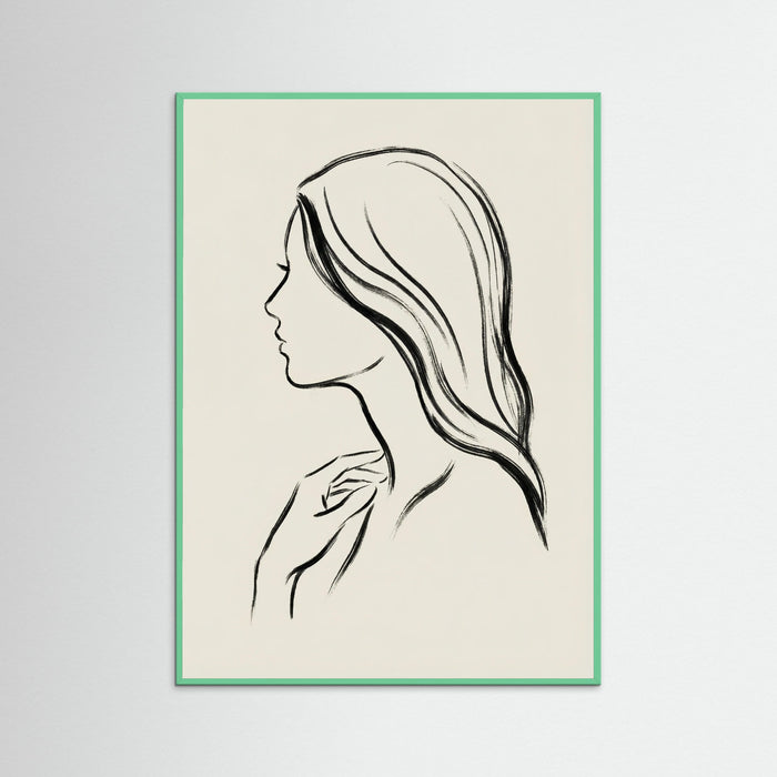 Mint Wood Veiled Grace