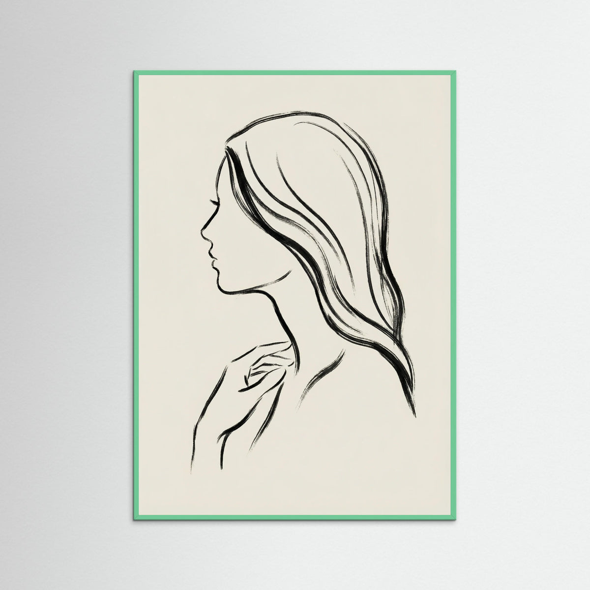 Mint Wood Veiled Grace