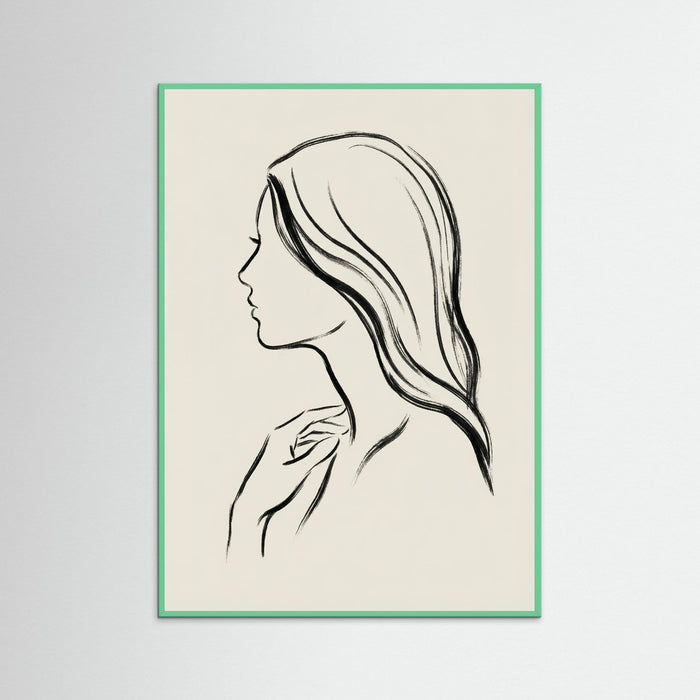 Mint Wood Veiled Grace