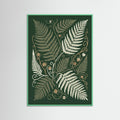 Mint Wood Verdant Bloom Vines