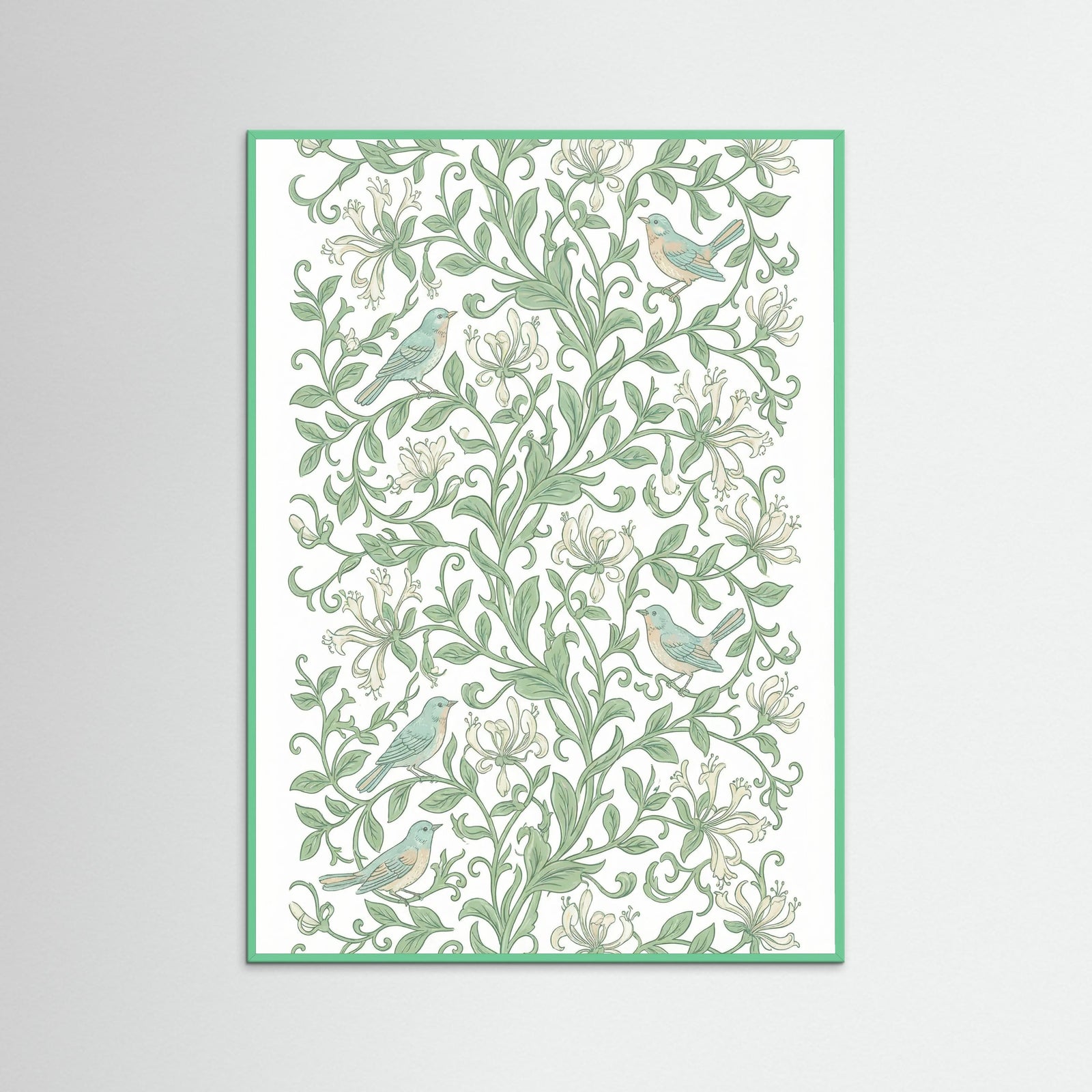 Mint Wood Verdant Bloom