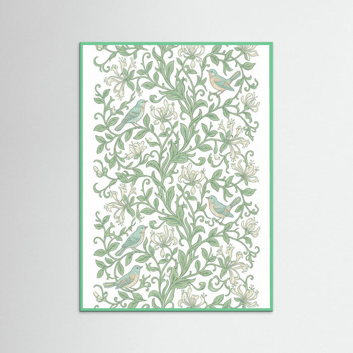 Mint Wood Verdant Bloom