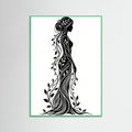 Mint Wood Verdant Silhouette