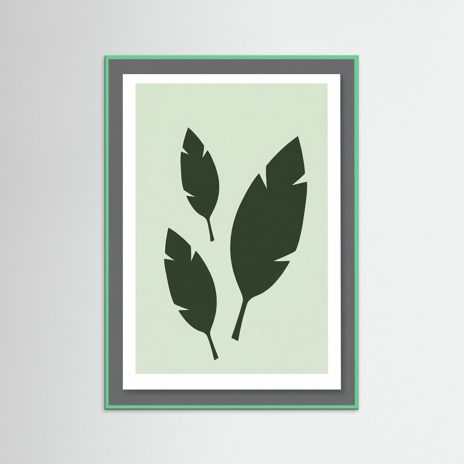 Mint Wood Verdant Silhouette