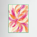 Mint Wood Vibrant Abstract Layers