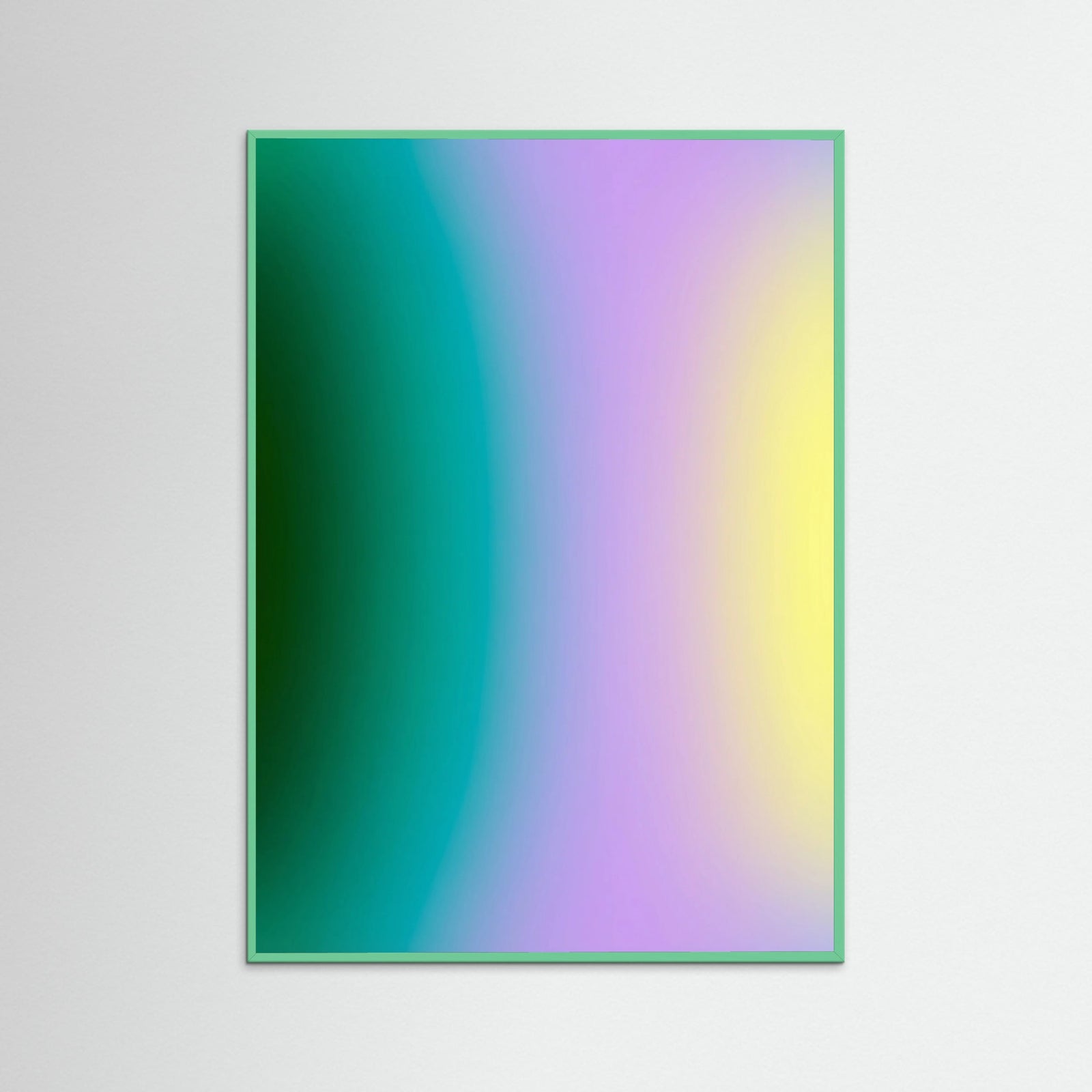 Mint Wood Vibrant Color Flow
