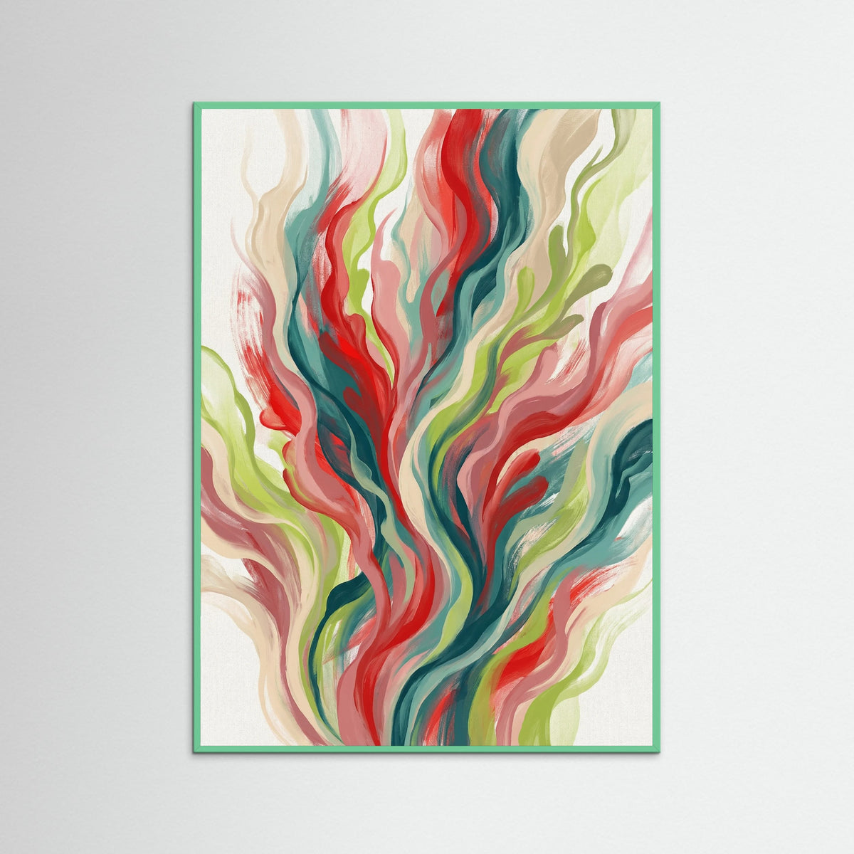 Mint Wood Vibrant Currents