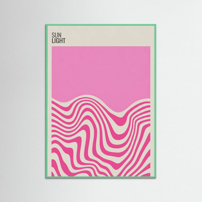 Mint Wood Vibrant Fluidity