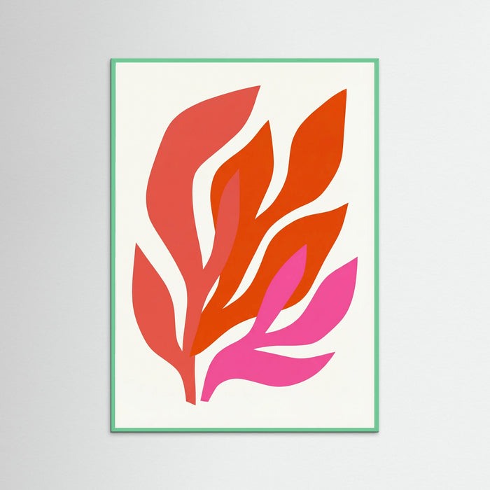 Mint Wood Vibrant Gesture