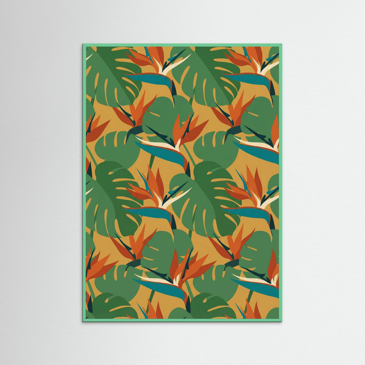 Mint Wood Vibrant Pansy Bloom