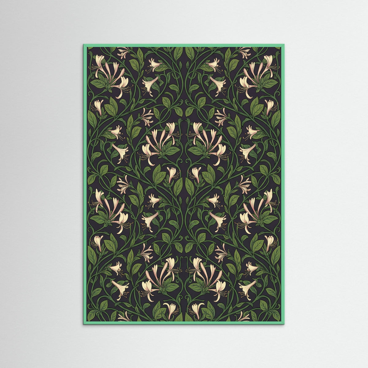 Mint Wood Vine Tapestry
