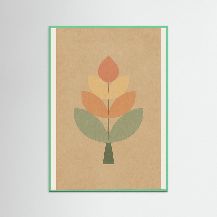 Mint Wood Vintage Blue