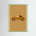 Mint Wood Vintage Racecar