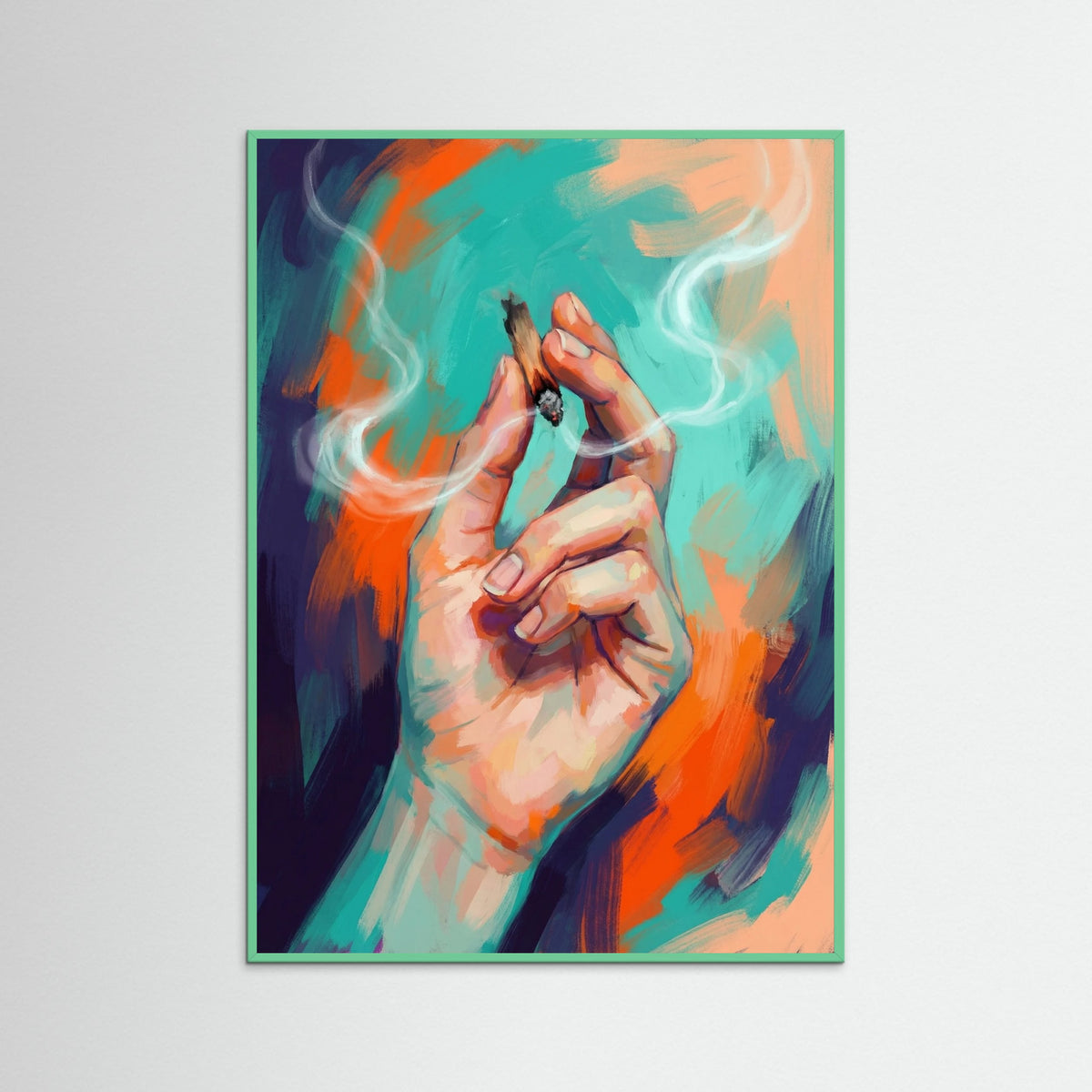 Mint Wood Vivid Haze