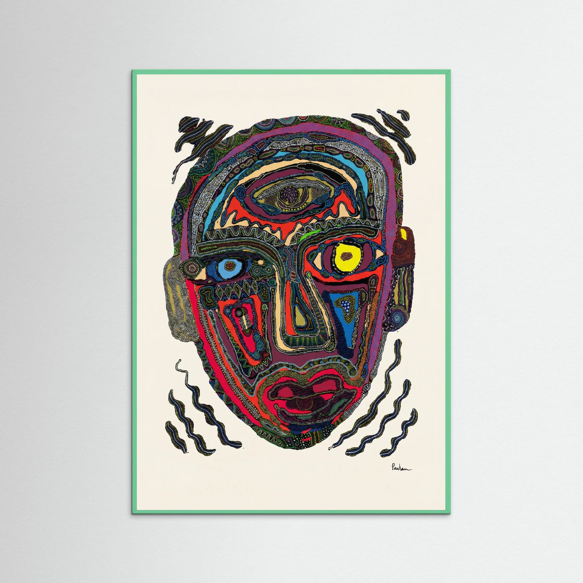 Mint Wood Vivid Visage