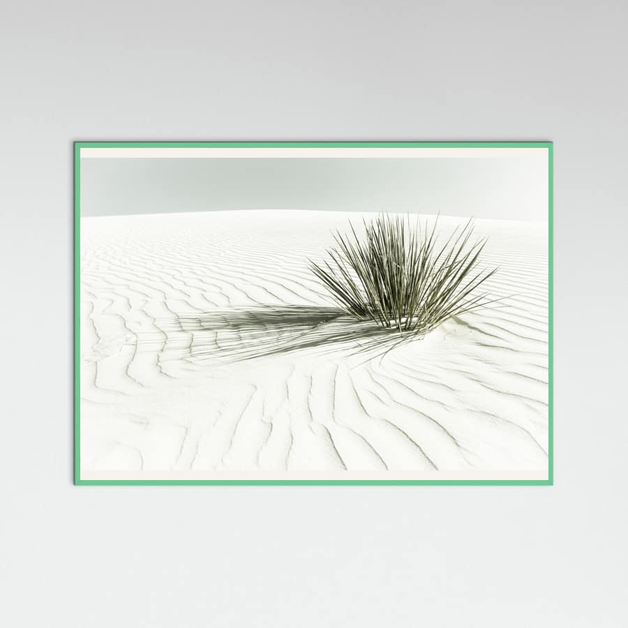 WHITE SANDS Vintage Dune Poster – poster and art print