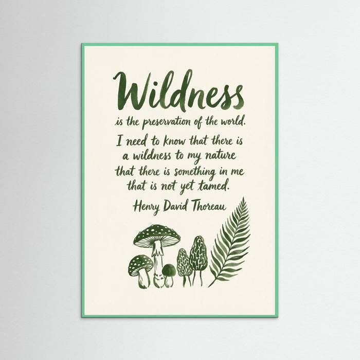 Mint Wood Walking Thoughts
