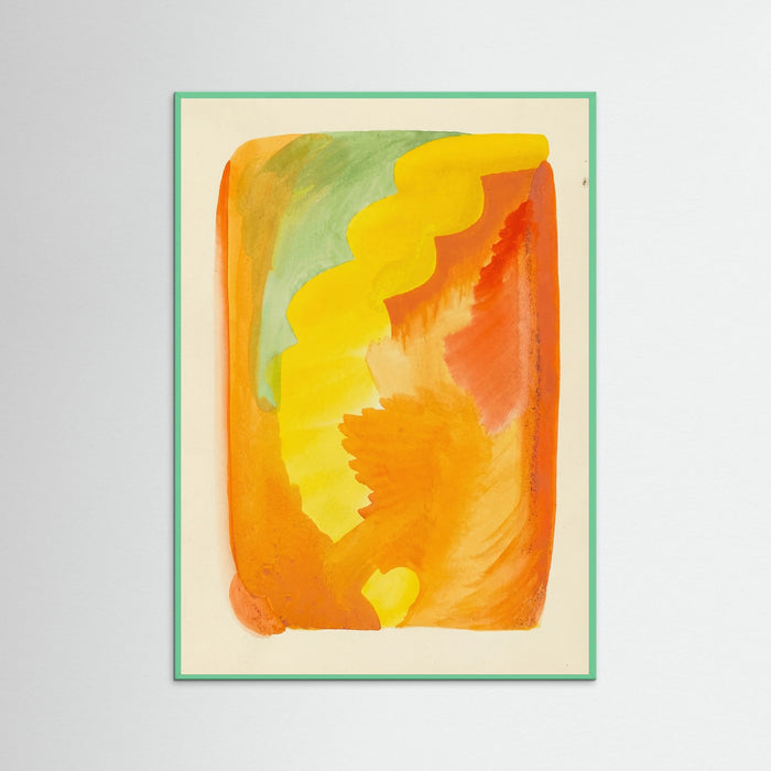 Warm Flow – Poster und Kunstdruck