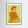 Mint Wood Warm Frame