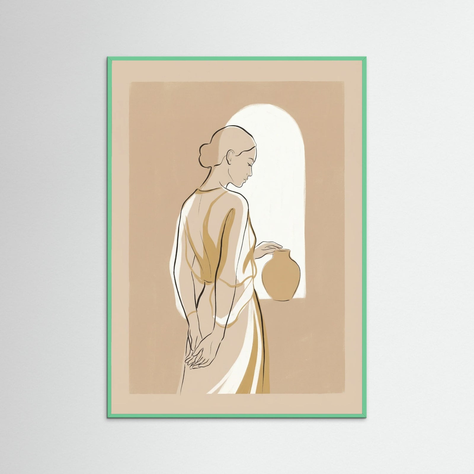 Mint Wood Warm Reverie