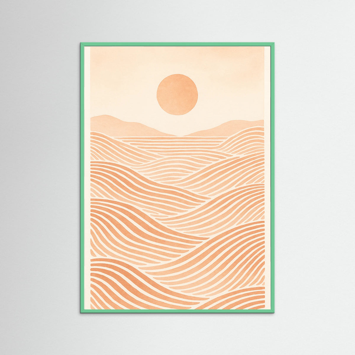 Mint Wood Wave Dancer