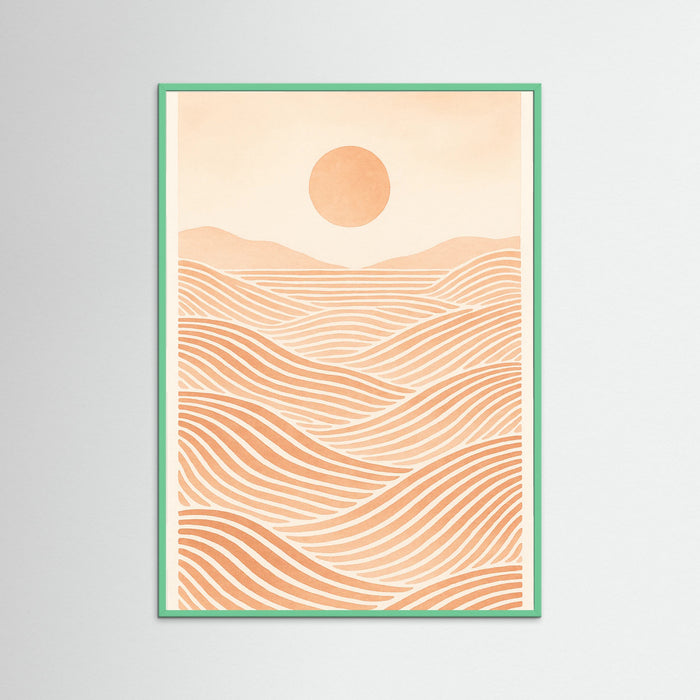 Mint Wood Wave Dancer