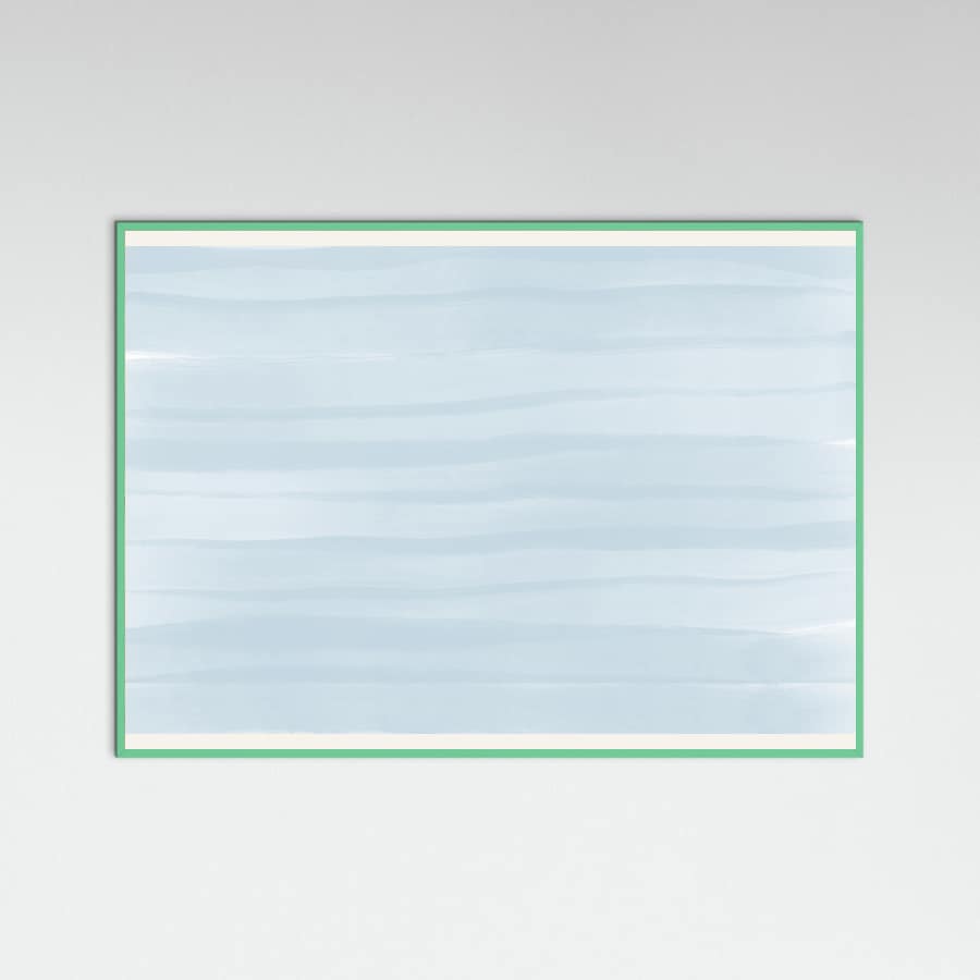 Plakat Waves of Blue – plakat i druk artystyczny