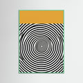 Mint Wood Wavy Bauhaus