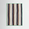 Wavy Earth Stripes Poster – poster and art print