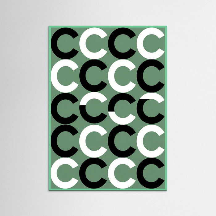 Mint Wood Wavy Rhythm