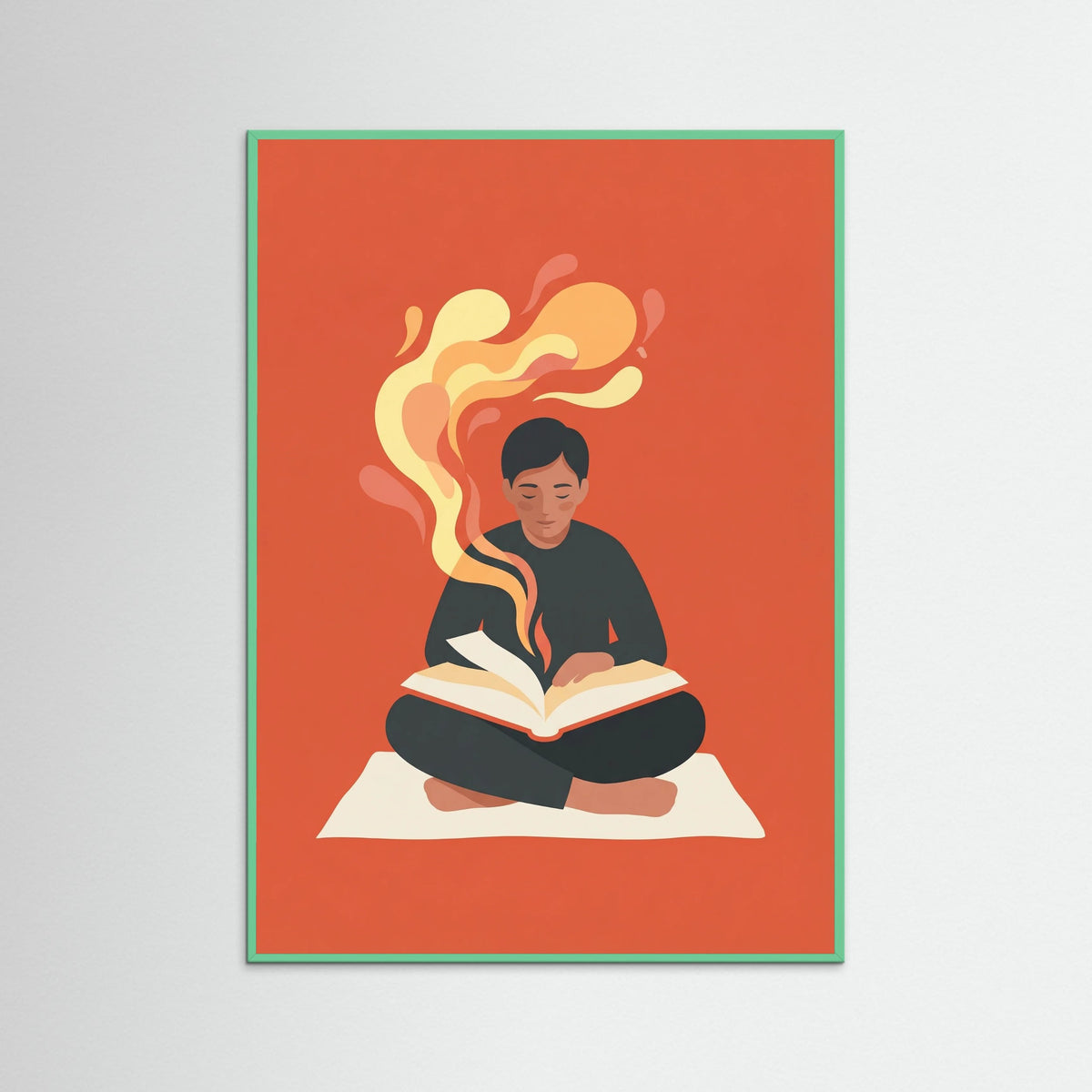 Mint Wood Weight of Knowledge