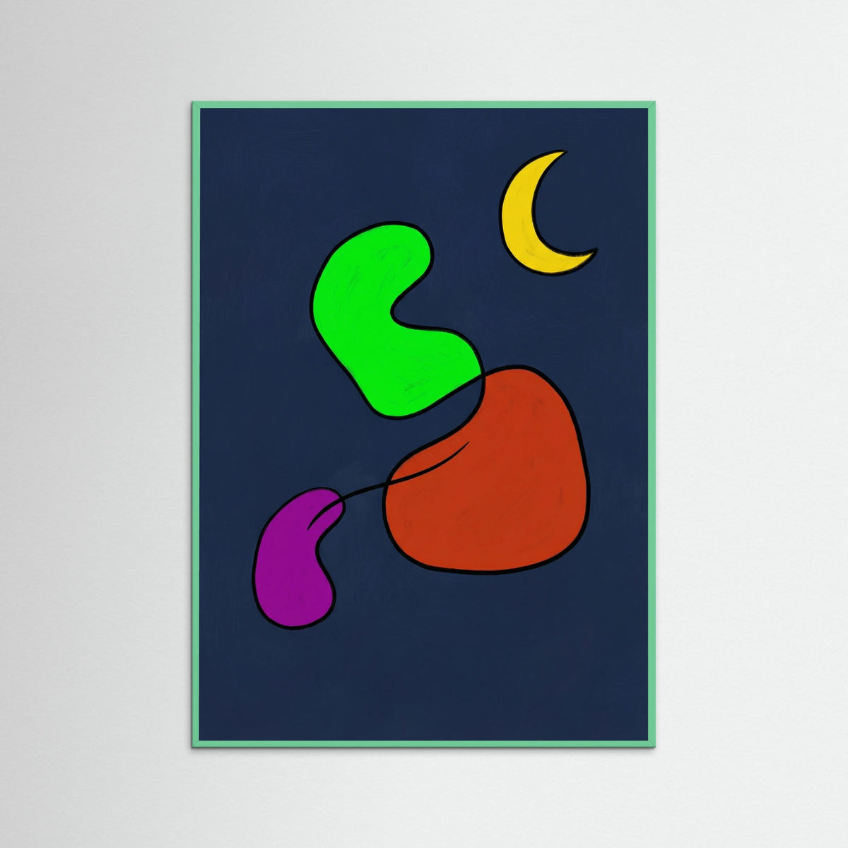 Mint Wood Whimsical Canopy