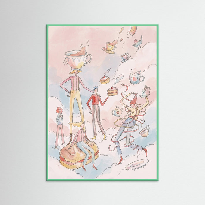 Mint Wood Whimsical Celebration