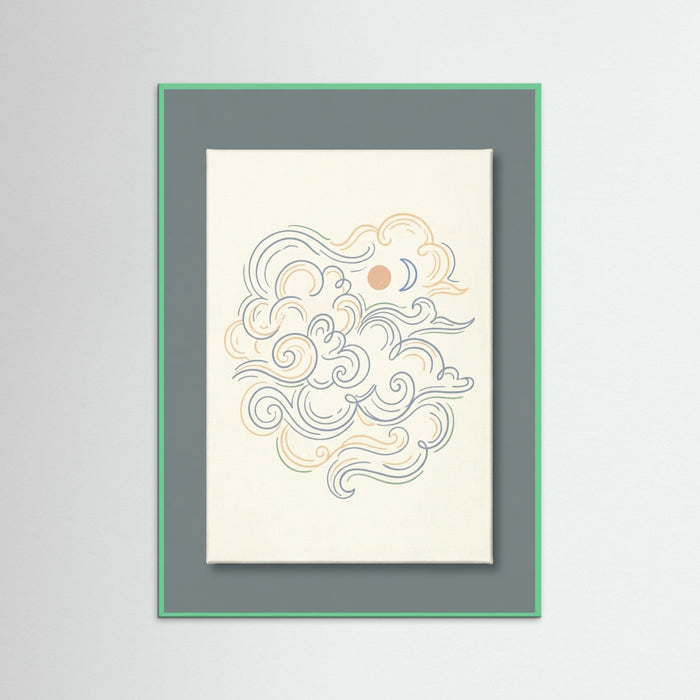 Mint Wood Whimsical Echoes