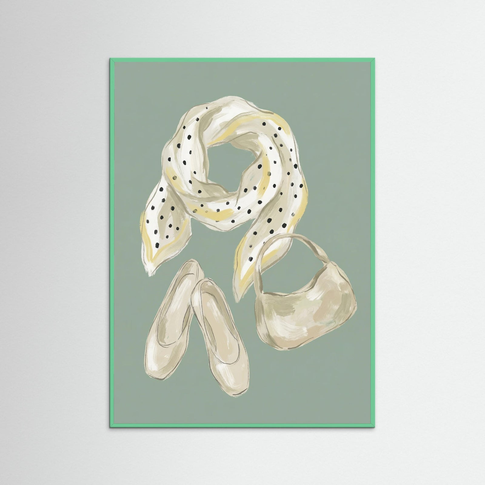 Mint Wood Whimsical Ensemble