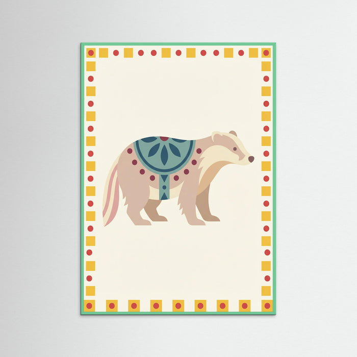 Mint Wood Whimsical Steed