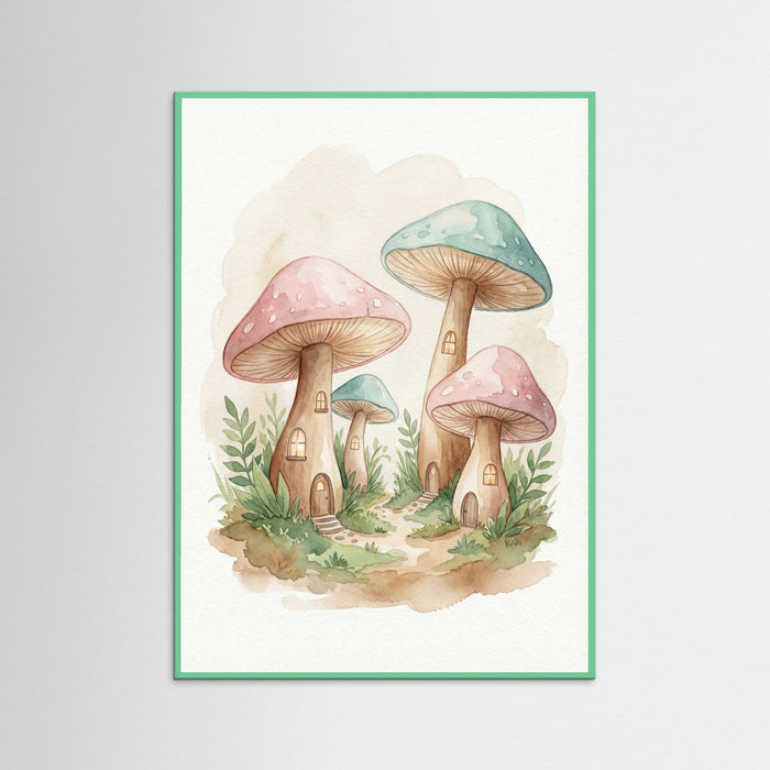 Mint Wood Whimsical Treehouse