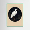 Mint Wood White Macaw Elegance