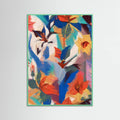 Mint Wood Wild Petals Rhapsody Poster