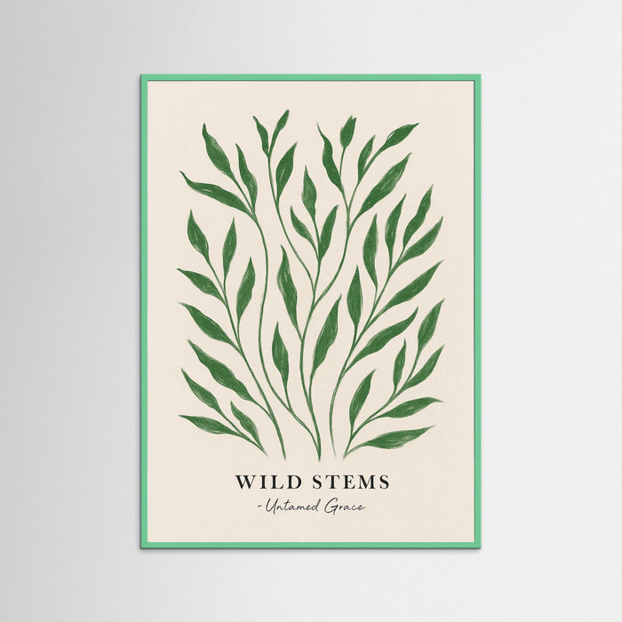 Mint Wood Wild stems