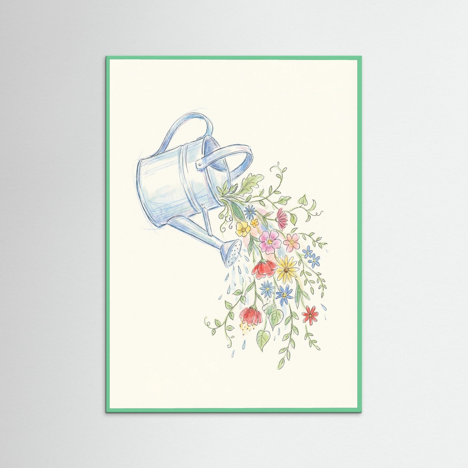 Mint Wood Wildflower Amphora