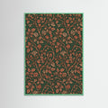 Mint Wood Willow Bough Pattern